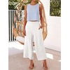 image:imageANRABESS Women Crop Tank Tops High Neck Sleeveless Shirts 2026 Summer Outfits Casual Blouse Beach Vacation ClothesLight Blue White Stripe