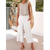 image:imageANRABESS Women Crop Tank Tops High Neck Sleeveless Shirts 2026 Summer Outfits Casual Blouse Beach Vacation ClothesLight Brown White Stripe