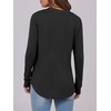 image:imageANRABESS Womens Long Sleeve Shirts 2026 Spring Fashion Dressy Casual Tops Trendy Henley Blouses Cute Work Outfits ClothesBlack