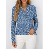 image:imageANRABESS Womens Long Sleeve Shirts 2026 Spring Fashion Dressy Casual Tops Trendy Henley Blouses Cute Work Outfits ClothesBlue White Floral