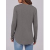 image:imageANRABESS Womens Long Sleeve Shirts 2026 Spring Fashion Dressy Casual Tops Trendy Henley Blouses Cute Work Outfits ClothesLight Taupe