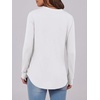 image:imageANRABESS Womens Long Sleeve Shirts 2026 Spring Fashion Dressy Casual Tops Trendy Henley Blouses Cute Work Outfits ClothesWhite