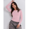 image:imageANRABESS Womens Long Sleeve Shirts Built in Bra Top  Slim Fit Crew Neck Basic Tee Soft Comfy Breathable Casual Wear Going Out Travel Daily Spring Fall Layer Trendy OutfitsLight Pink