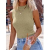 image:imageANRABESS Womens Mock Neck Tank Tops  Sleeveless Fitted Sweater Shirts Soft Knit Wool Blend Dressy Casual Business Work Office Clothes Summer Fall TransitionAlmond