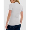 image:imageANRABESS Womens Mock Neck Tops Short Sleeve Fitted Tee Soft Comfy Ribbed Tshirts Summer Going Out Outfits for Dailyamp WorkWhite