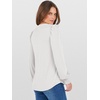 image:imageANRABESS Womens Puff Long Sleeve Shirts V Neck Loose TShirts Dressy Casual Work Blouses 2026 Fall Tops Trendy ClothesWhite