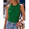 image:imageANRABESS Womens Sleeveless Henley High Neck Tank Top  Ribbed Slim Fit Shirts Racerback Summer Casual Daily Life amp Workouts Beach Vacation ClothesGreen