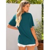 image:imageANRABESS Womens Tops Oversized T Shirts  Short Sleeve Crew Neck Summer Basic Tee Shirt Casual Loose Fit Trendy Fashion Clothes Going Out Outfits Work amp TravelLake
