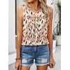 image:imageANRABESS Women Sleeveless Tank Top 2026 Summer Casual Loose Fit Eyelet Flowy Shirts 2026 Beach Vacation ClothesLeaves Print