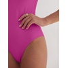 image:imageANRABESS Womens Short Sleeve Crew Neck Bodysuit  Basic Slim Fit Body Suits Soft Stretchy UPF 50 Fabric Summer Single Wear amp Spring Autumn Layering Casual Daily amp VacationHot Pink