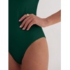 image:imageANRABESS Womens Short Sleeve Crew Neck Bodysuit  Basic Slim Fit Body Suits Soft Stretchy UPF 50 Fabric Summer Single Wear amp Spring Autumn Layering Casual Daily amp VacationForest