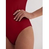 image:imageANRABESS Womens Short Sleeve Crew Neck Bodysuit  Basic Slim Fit Body Suits Soft Stretchy UPF 50 Fabric Summer Single Wear amp Spring Autumn Layering Casual Daily amp VacationRed