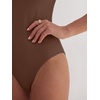 image:imageANRABESS Womens Short Sleeve Crew Neck Bodysuit  Basic Slim Fit Body Suits Soft Stretchy UPF 50 Fabric Summer Single Wear amp Spring Autumn Layering Casual Daily amp VacationBrown