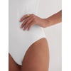 image:imageANRABESS Womens Short Sleeve Crew Neck Bodysuit  Basic Slim Fit Body Suits Soft Stretchy UPF 50 Fabric Summer Single Wear amp Spring Autumn Layering Casual Daily amp VacationWhite