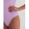 image:imageANRABESS Womens Short Sleeve Crew Neck Bodysuit  Basic Slim Fit Body Suits Soft Stretchy UPF 50 Fabric Summer Single Wear amp Spring Autumn Layering Casual Daily amp VacationLight Purple