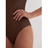 image:imageANRABESS Womens Short Sleeve Crew Neck Bodysuit  Basic Slim Fit Body Suits Soft Stretchy UPF 50 Fabric Summer Single Wear amp Spring Autumn Layering Casual Daily amp VacationCoffee