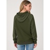image:imageANRABESS Womens Waffle Knit Oversized Hoodie Sweatshirts  Cozy Lightweight Pullover Tops Raglan Sleeve with Pocket Loose School Office Casual Wear Fall Winter Trendy OutfitsArmy Green