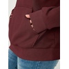image:imageANRABESS Womens Waffle Knit Oversized Hoodie Sweatshirts  Cozy Lightweight Pullover Tops Raglan Sleeve with Pocket Loose School Office Casual Wear Fall Winter Trendy OutfitsWine Red