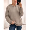 image:imageANRABESS Womens Waffle Knit Oversized Hoodie Sweatshirts  Cozy Lightweight Pullover Tops Raglan Sleeve with Pocket Loose School Office Casual Wear Fall Winter Trendy OutfitsMocha