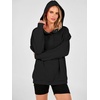 image:imageANRABESS Hoodies for Women Henley Collar Oversized Sweatshirt  Long Sleeve Soft Fleece Pullover Tops Loose Fit Snap ButtonCasual Daily for School Office Fall amp Spring ClothingBlack
