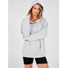 image:imageANRABESS Hoodies for Women Henley Collar Oversized Sweatshirt  Long Sleeve Soft Fleece Pullover Tops Loose Fit Snap ButtonCasual Daily for School Office Fall amp Spring ClothingLight Grey