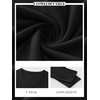 image:imageANRABESS Womens Long Sleeve Shirts Double Lined Tops  V Neck Basic Tee Soft Stretch Fleece Slim Fitted Fall Winter Warm Layer Clothing Going Out Casual Work Everyday WearBlack