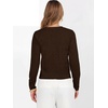image:imageANRABESS Womens Long Sleeve V Neck Cropped Sweaters  Classic Pullover Basic Tops Soft Comfy Lightweight Business Casual Work Travel Vacation Fall Winter Layer ClothesCoffee