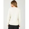 image:imageANRABESS Womens Long Sleeve Wool Blend Sweater Tops  V Neck LightweightCozy Soft PulloverElegant Business Casual WearWork Office Basic OutfitsEarly Fall Winter Layer ClothesCream White