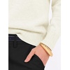 image:imageANRABESS Womens Long Sleeve Wool Blend Sweater Tops  V Neck LightweightCozy Soft PulloverElegant Business Casual WearWork Office Basic OutfitsEarly Fall Winter Layer ClothesCream White