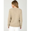image:imageANRABESS Womens Long Sleeve Wool Blend Sweater Tops  V Neck LightweightCozy Soft PulloverElegant Business Casual WearWork Office Basic OutfitsEarly Fall Winter Layer ClothesAlmond