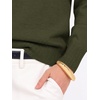 image:imageANRABESS Womens Long Sleeve Wool Blend Sweater Tops  V Neck LightweightCozy Soft PulloverElegant Business Casual WearWork Office Basic OutfitsEarly Fall Winter Layer ClothesArmy Green
