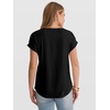 image:imageANRABESS Womens Short Sleeve Pleated T Shirts  Scoop Neck Breathable Tops Business Casual Dressy Blouses 2026 Summer Cute Fashion ClothesBlack