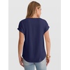image:imageANRABESS Womens Short Sleeve Pleated T Shirts  Scoop Neck Breathable Tops Business Casual Dressy Blouses 2026 Summer Cute Fashion ClothesDeep Royal Blue