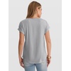 image:imageANRABESS Womens Short Sleeve Pleated T Shirts  Scoop Neck Breathable Tops Business Casual Dressy Blouses 2026 Summer Cute Fashion ClothesGrey