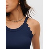 image:imageANRABESS Womens Summer Tank Tops Sleeveless Ribbed Camisole  Spaghetti Strap Cami Sweater Soft Lightweight Slim Knit Casual Beach Vacation Travel Office Clothes Spring Fall LayeringNavy Blue
