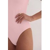 image:imageANRABESS Womens V Neck Short Sleeve Bodysuits  Slim Fit Body Suits Tops Soft Stretchy UPF 50 Fabric Spring Summer Autumn Outfits for Daily Going Out Work amp TravelLight Pink