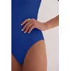 image:imageANRABESS Womens V Neck Short Sleeve Bodysuits  Slim Fit Body Suits Tops Soft Stretchy UPF 50 Fabric Spring Summer Autumn Outfits for Daily Going Out Work amp TravelRoyal Blue