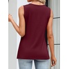 image:imageANRABESS Womens Tank Tops Summer Sleeveless Dressy Casual Blouse Keyhole Neck Ladies Business Cute Shirts 2026 Trendy OutfitsBurgundy