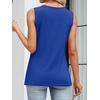 image:imageANRABESS Womens Tank Tops Summer Sleeveless Dressy Casual Blouse Keyhole Neck Ladies Business Cute Shirts 2026 Trendy OutfitsRoayl Blue