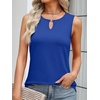 image:imageANRABESS Womens Tank Tops Summer Sleeveless Dressy Casual Blouse Keyhole Neck Ladies Business Cute Shirts 2026 Trendy OutfitsRoayl Blue