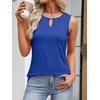 image:imageANRABESS Womens Tank Tops Summer Sleeveless Dressy Casual Blouse Keyhole Neck Ladies Business Cute Shirts 2026 Trendy OutfitsRoayl Blue