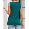 image:imageANRABESS Womens Tank Tops Summer Sleeveless Dressy Casual Blouse Keyhole Neck Ladies Business Cute Shirts 2026 Trendy OutfitsTeal
