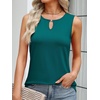 image:imageANRABESS Womens Tank Tops Summer Sleeveless Dressy Casual Blouse Keyhole Neck Ladies Business Cute Shirts 2026 Trendy OutfitsTeal