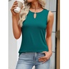 image:imageANRABESS Womens Tank Tops Summer Sleeveless Dressy Casual Blouse Keyhole Neck Ladies Business Cute Shirts 2026 Trendy OutfitsTeal