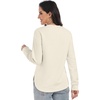 image:imageANRABESS Women Long Sleeve Quilted Pattern Sweatshirt  Lightweight Fleece Hoodie Loose Fit Crewneck Diamond Pullover TopsSoft Casual for DailySchoolOfficeFall amp WinterWhite