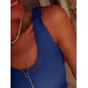 image:imageANRABESS Women Summer Sleeveless Sweaters Scoop Neck Tank Tops  Scalloped Shirts Soft Ribbed Knit Sweater Vest Slim Fit Cute Work Tee Casual Going Out Outfits Beach Vacation ClothesBlue