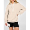 image:imageANRABESS Womens Waffle Knit Hoodie Lightweight Sweatshirts  Soft Comfy Drawstring Loose Fit Pullover Tops with Pocket Travel amp Casual Wear Cute Trendy Clothes Fall Winter OutfitsBeige
