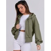 image:imageANRABESS Womens Zip Up Hoodie Cropped Sweatshirt  Soft Comfy Casual Jacket Workout amp Daily Wear Cute Y2K Clothes Fall Spring Transition OutfitsArmy Green