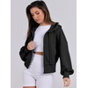 image:imageANRABESS Womens Zip Up Hoodie Cropped Sweatshirt  Soft Comfy Casual Jacket Workout amp Daily Wear Cute Y2K Clothes Fall Spring Transition OutfitsBlack