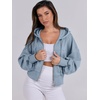image:imageANRABESS Womens Zip Up Hoodie Cropped Sweatshirt  Soft Comfy Casual Jacket Workout amp Daily Wear Cute Y2K Clothes Fall Spring Transition OutfitsBlue
